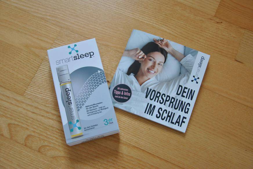 Das Nahrungsergänzungsmittel für besseren Schlaf von smartsleep